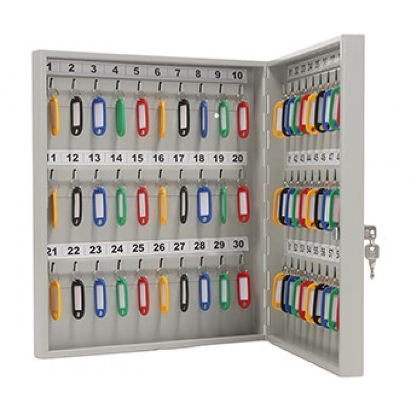 Ящик для ключей КЛ-20 размер 180х300х55 с металлическими крючками (без бирок)